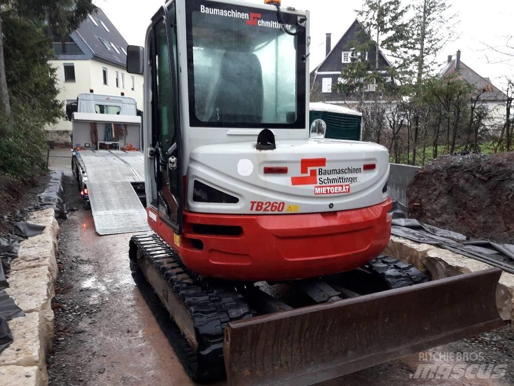 Takeuchi TB260 Mini ekskavatoriai < 7 t