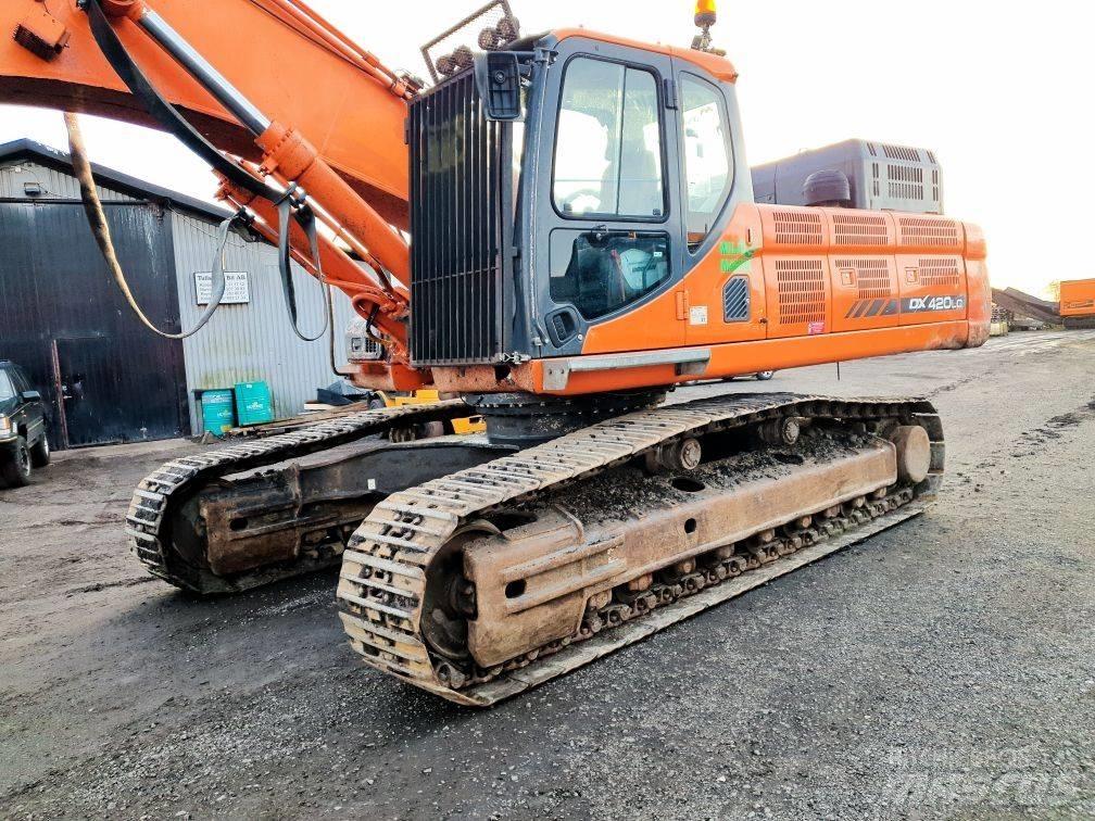 Doosan DX 420 LC-3 Vikšriniai ekskavatoriai