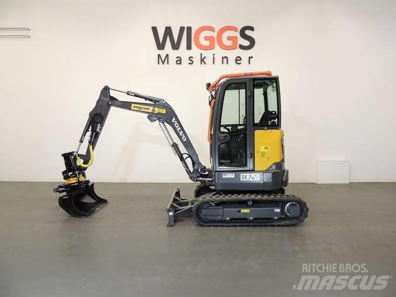 Volvo ECR25D Mini ekskavatoriai < 7 t