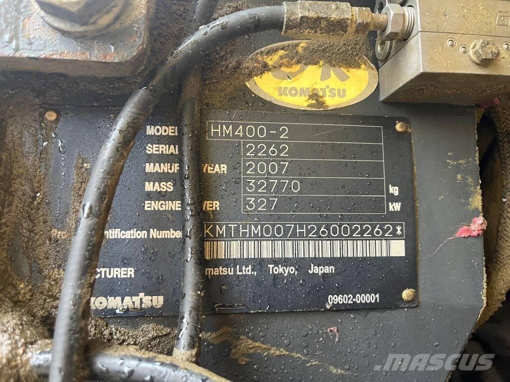 Komatsu HM400-2 Karjeriniai savivarčiai