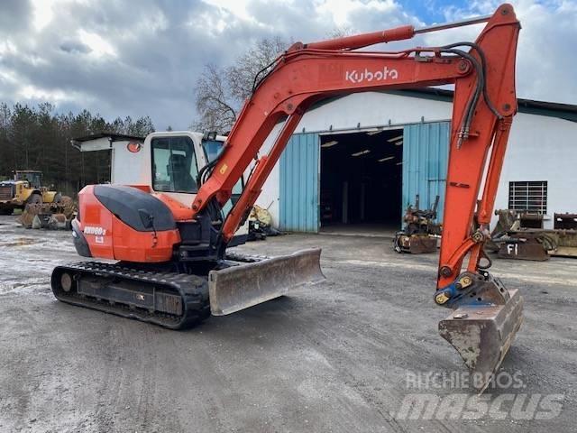Kubota KX 080-3 Vidutinės galios ekskavatoriai 7-12 t