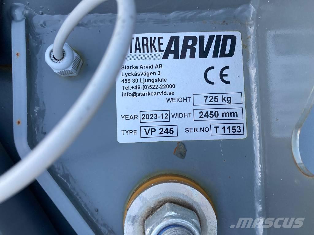 Fjärås VP245 Sniego peiliai ir valytuvai