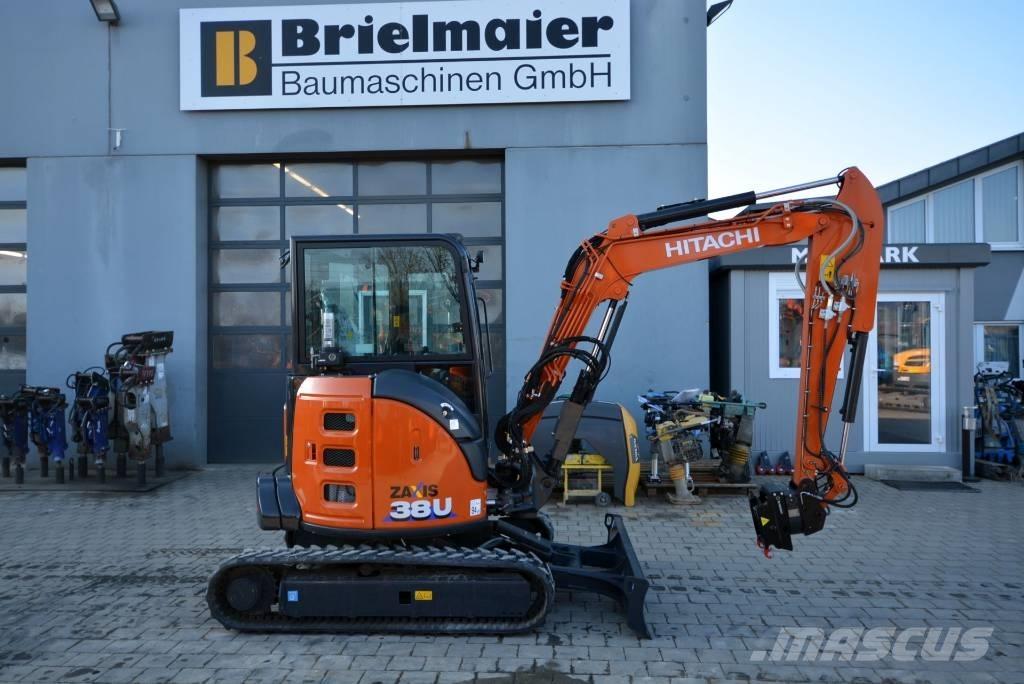 Hitachi ZX 38 U-6 Mini ekskavatoriai < 7 t