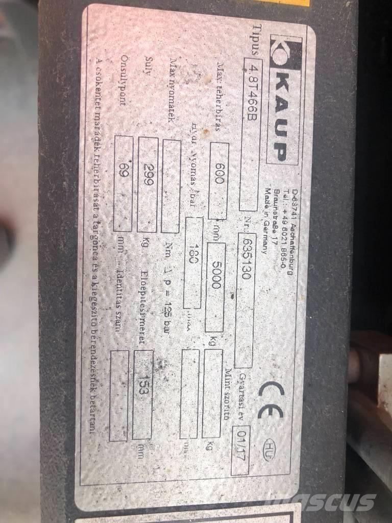 Linde E 50/600 HL Elektriniai šakiniai krautuvai