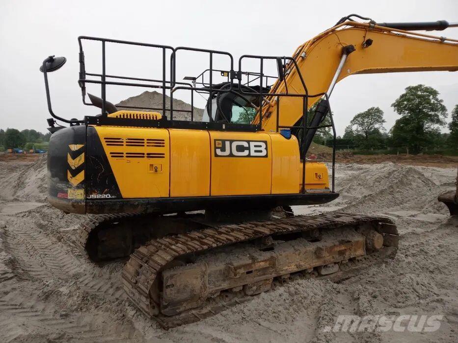 JCB JS220LC Vikšriniai ekskavatoriai