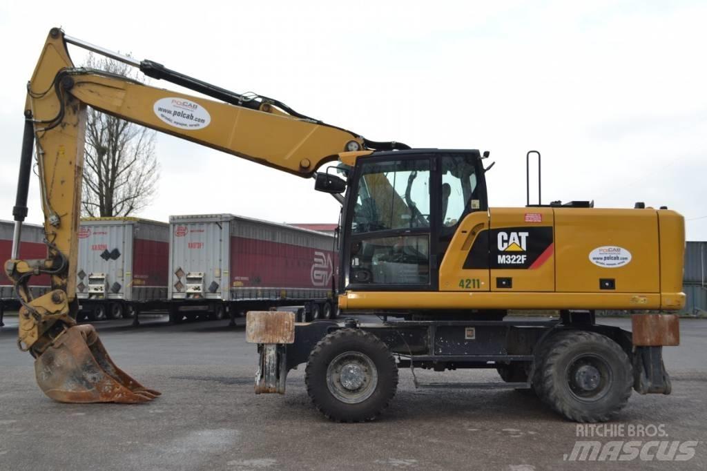 CAT M 322F Ratiniai ekskavatoriai