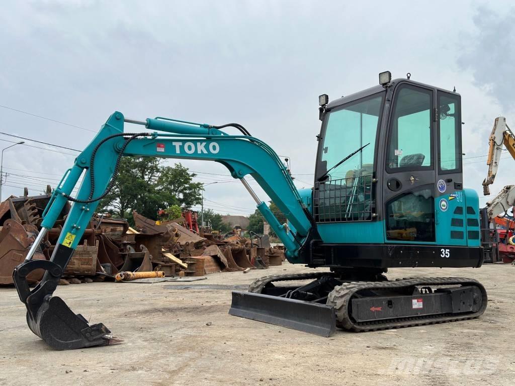 Toko 35 Mini ekskavatoriai < 7 t