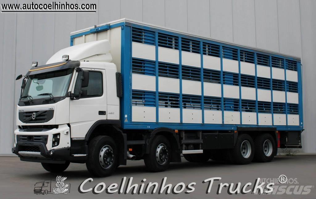 Volvo FMX 420 Gyvulių pervežimo technika