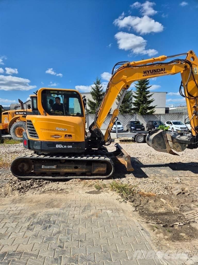 Hyundai R 80 CR-9A Vidutinės galios ekskavatoriai 7-12 t