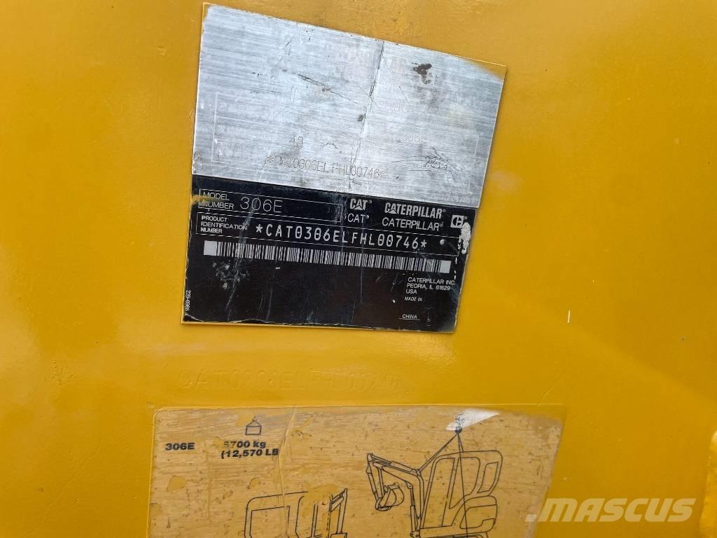 CAT 306 Mini ekskavatoriai < 7 t