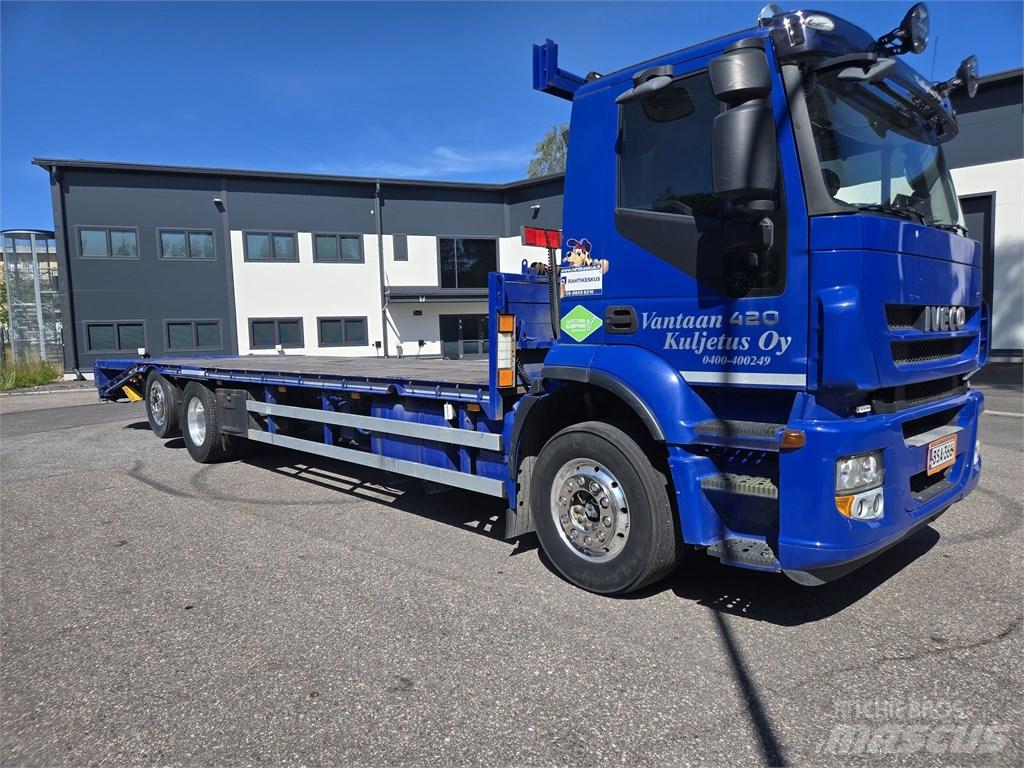 Iveco Stralis 26.420 Platformos/ Pakrovimas iš šono
