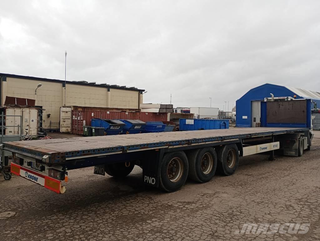 Krone FLAKTRAILER Bortinių sunkvežimių priekabos su nuleidžiamais bortais