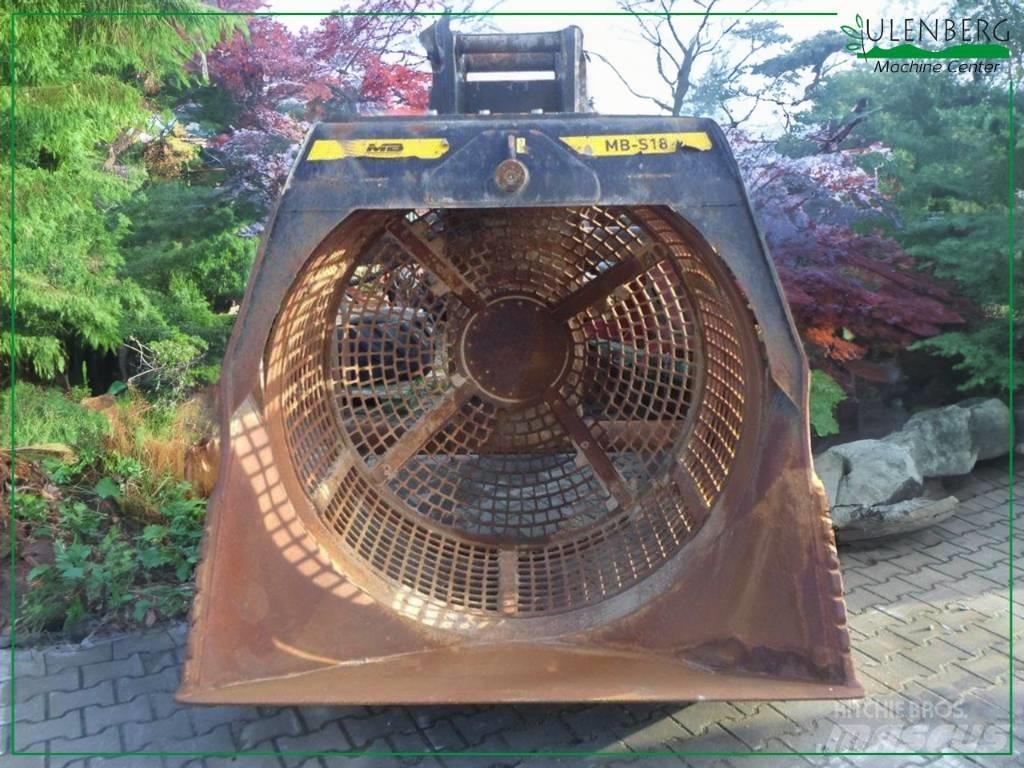 MB Crusher MB-S18 Atrinkimo kaušai