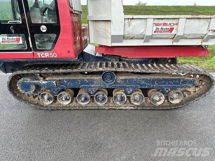 Takeuchi TCR50 Vikšrinė savivartė technika