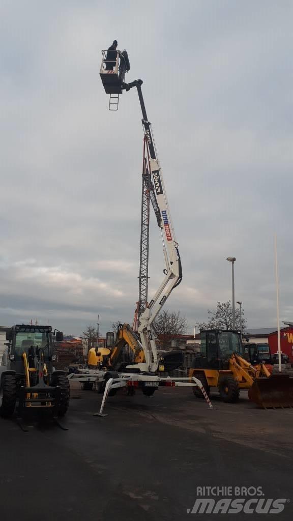 Dino 180 XT II Ant priekabų montuojamos kėlimo platformos