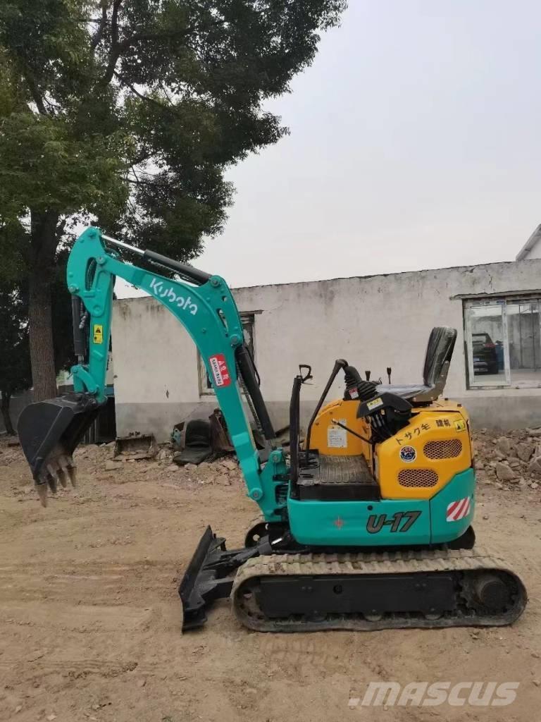 Kubota U17 Mini ekskavatoriai < 7 t