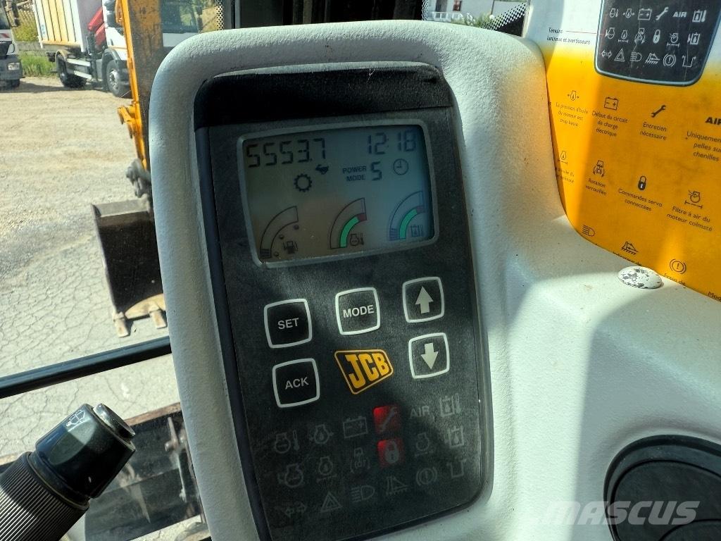 JCB JS 145 W Ratiniai ekskavatoriai