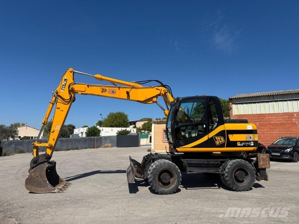JCB JS 145 W Ratiniai ekskavatoriai