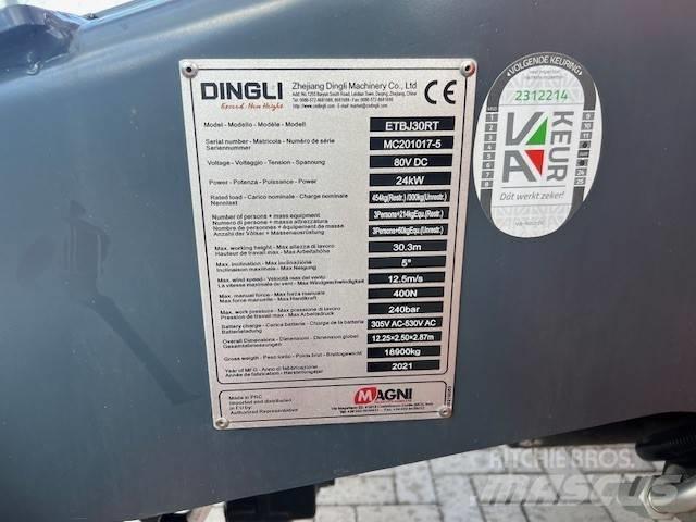 Magni ETBJ 30 RT Teleskopiniai keltuvai