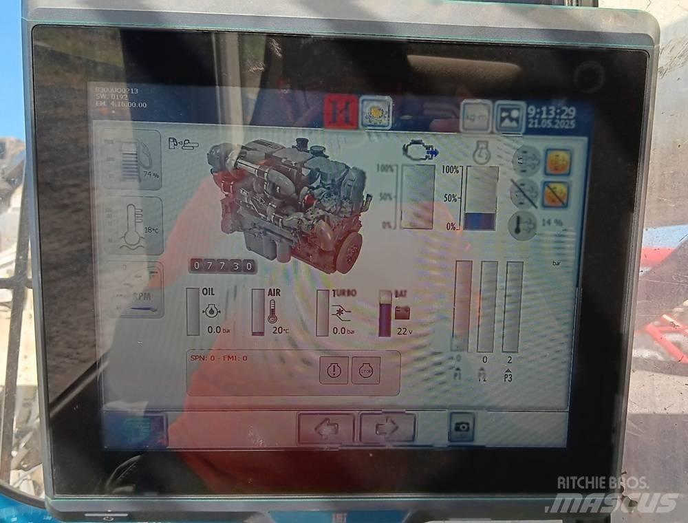 Casagrande B300XP Polių kalimo technika