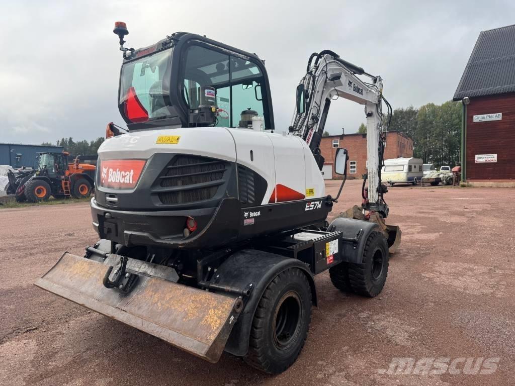 Bobcat E 57 W Ratiniai ekskavatoriai