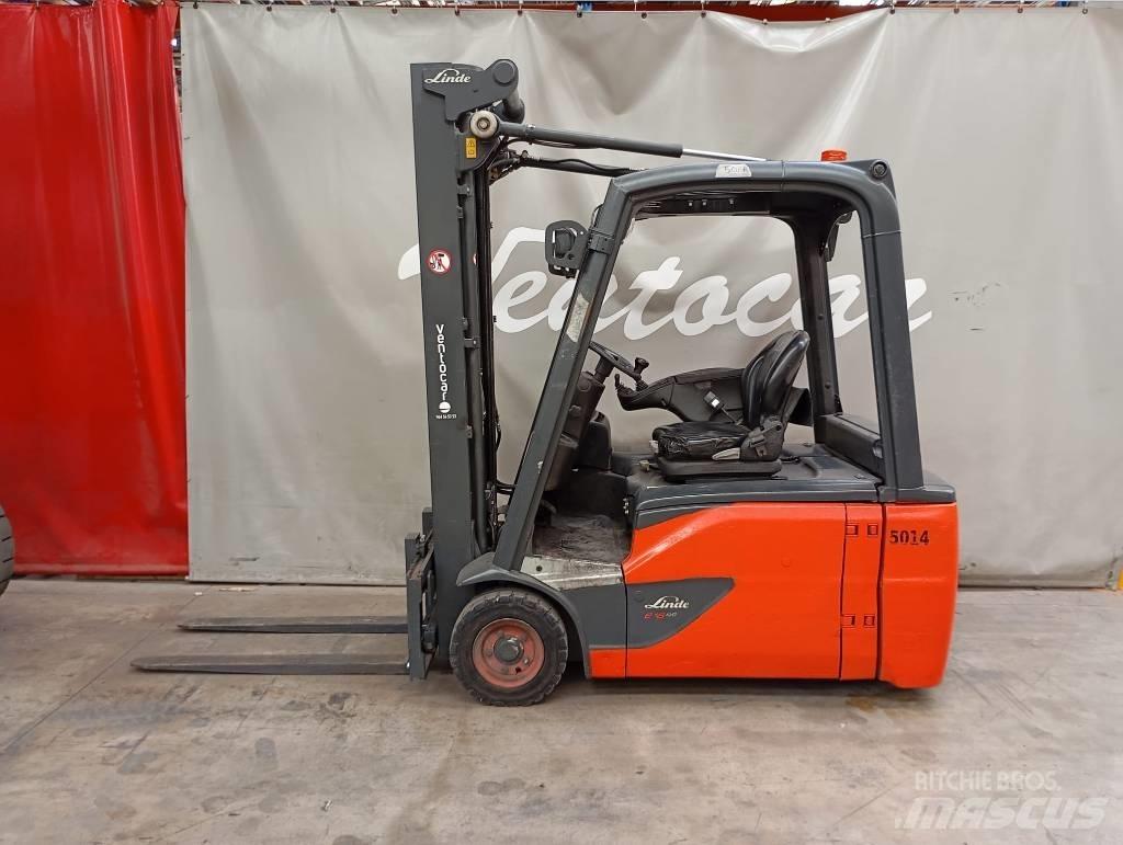 Linde E 16 Elektriniai šakiniai krautuvai