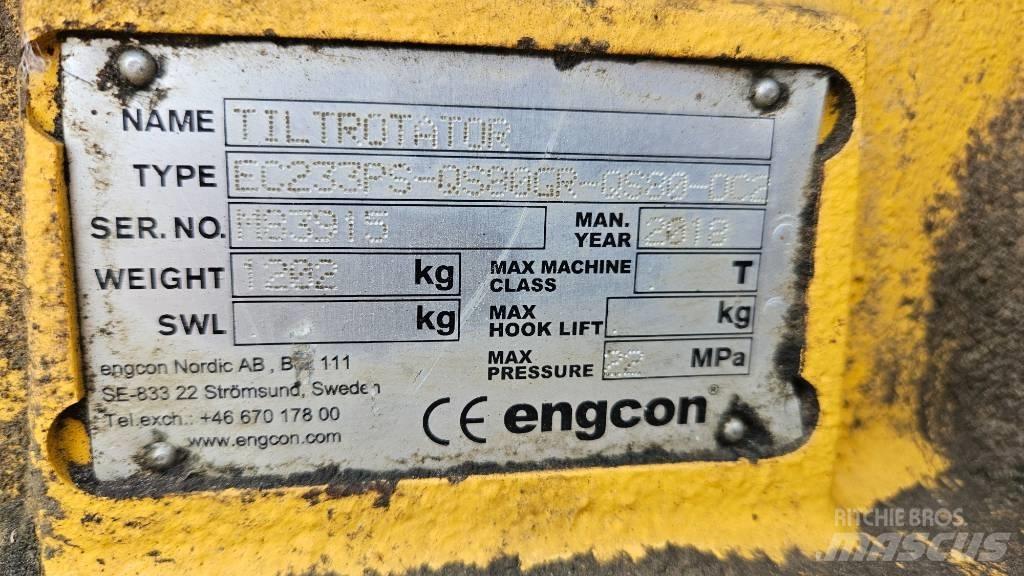 Engcon EC233PS Sukimo įrenginiai
