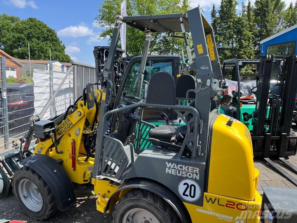 Wacker Neuson WL 20 Naudoti ratiniai krautuvai