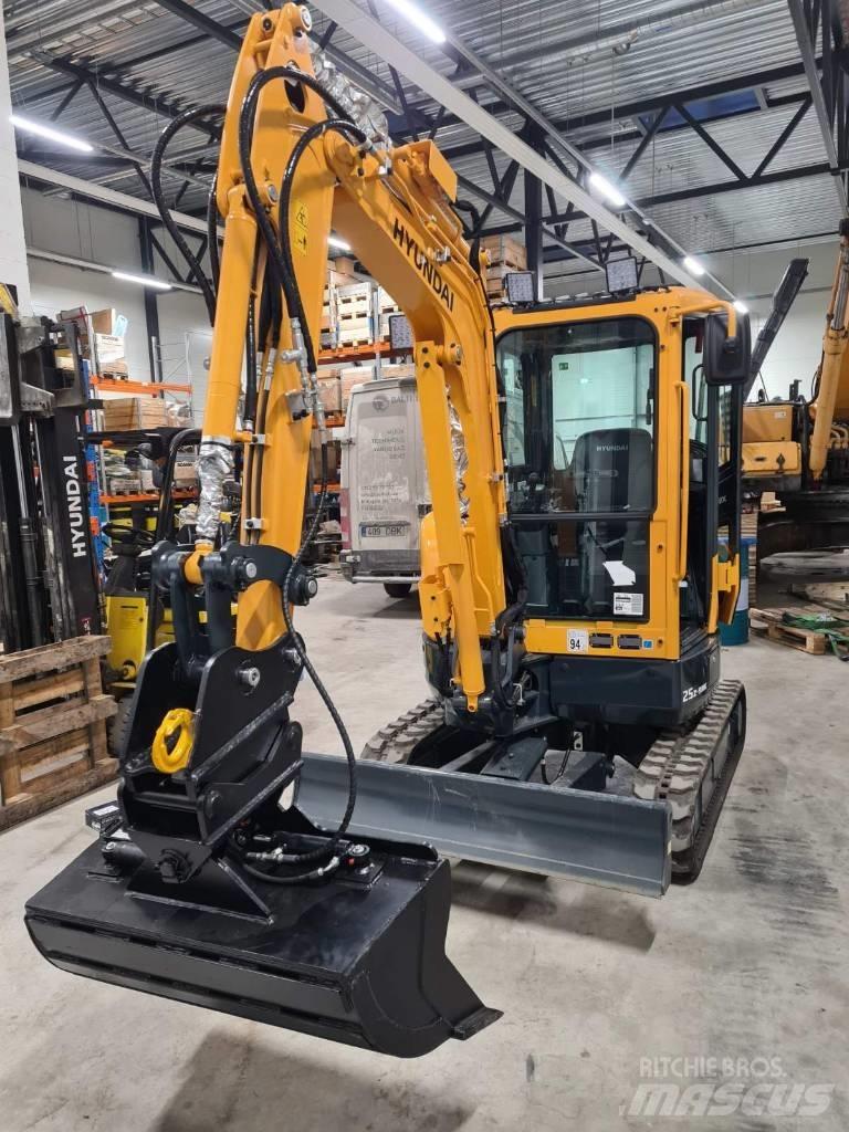 Hyundai R25-9AK Mini ekskavatoriai < 7 t