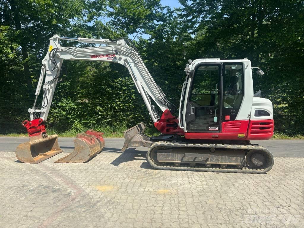 Takeuchi TB 290 Vidutinės galios ekskavatoriai 7-12 t