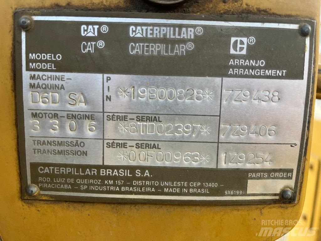 CAT D 6 Traktoriai