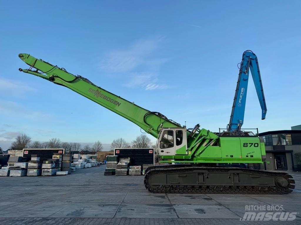 Sennebogen 870R Atliekų / pramoniniai krautuvai