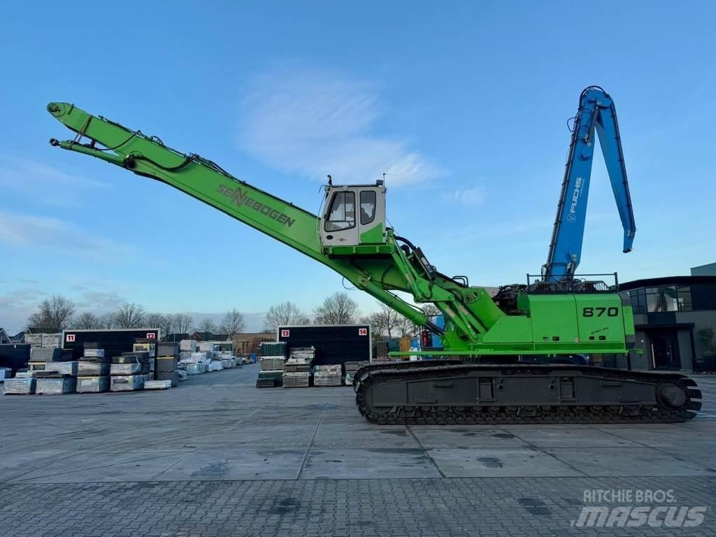 Sennebogen 870R Atliekų / pramoniniai krautuvai