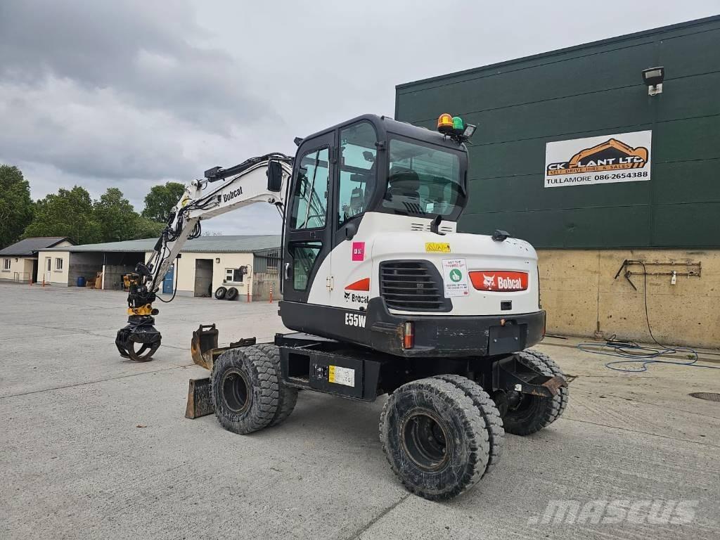 Bobcat E 55 W Ratiniai ekskavatoriai