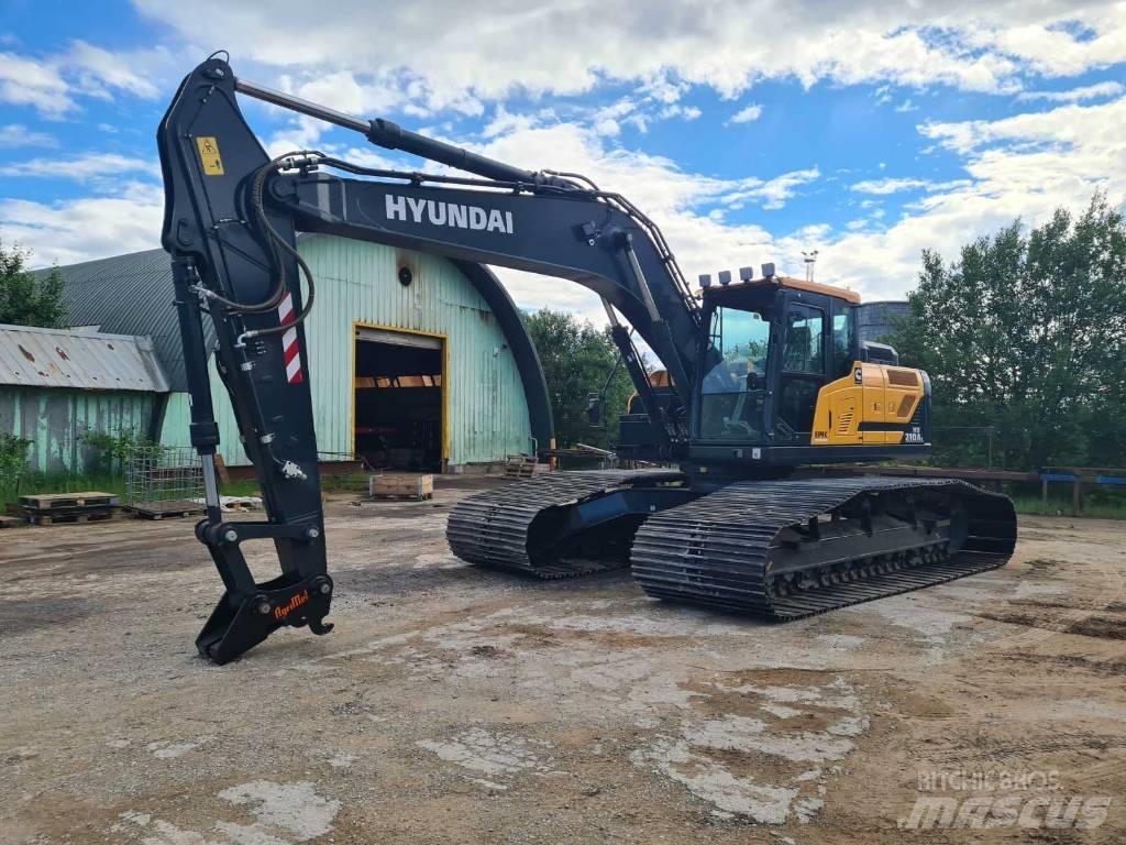 Hyundai HX210AL Vikšriniai ekskavatoriai