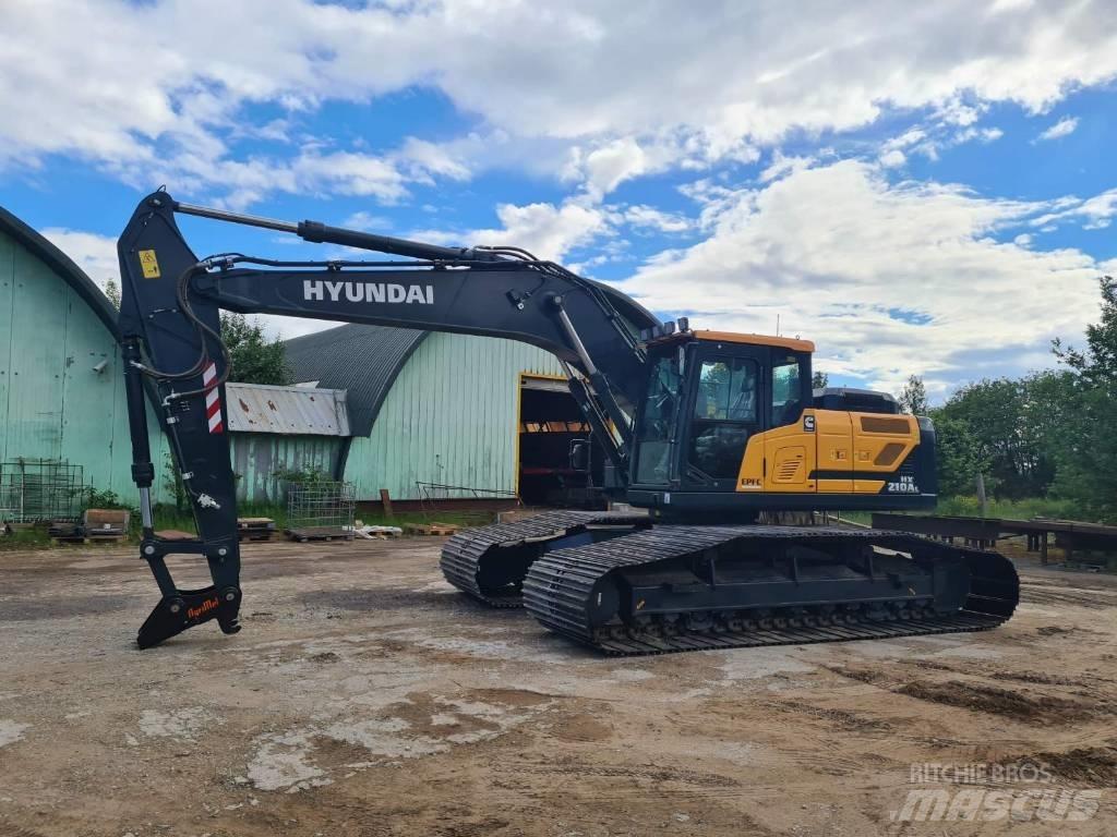 Hyundai HX210AL Vikšriniai ekskavatoriai