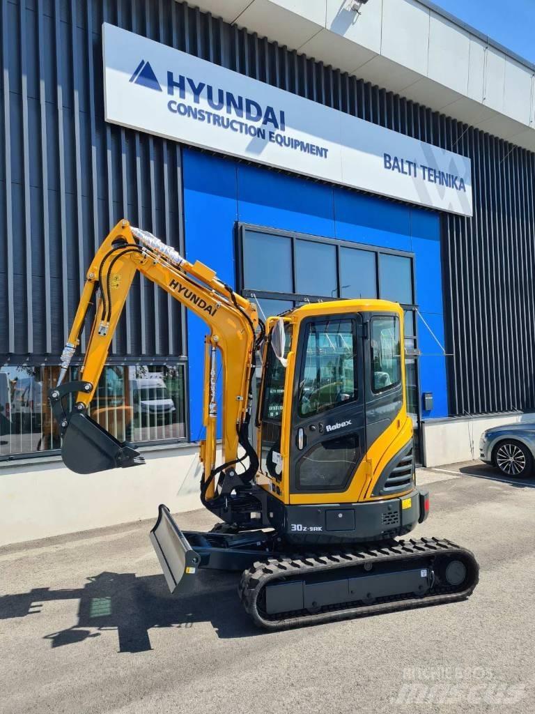 Hyundai R30Z-9AK Mini ekskavatoriai < 7 t