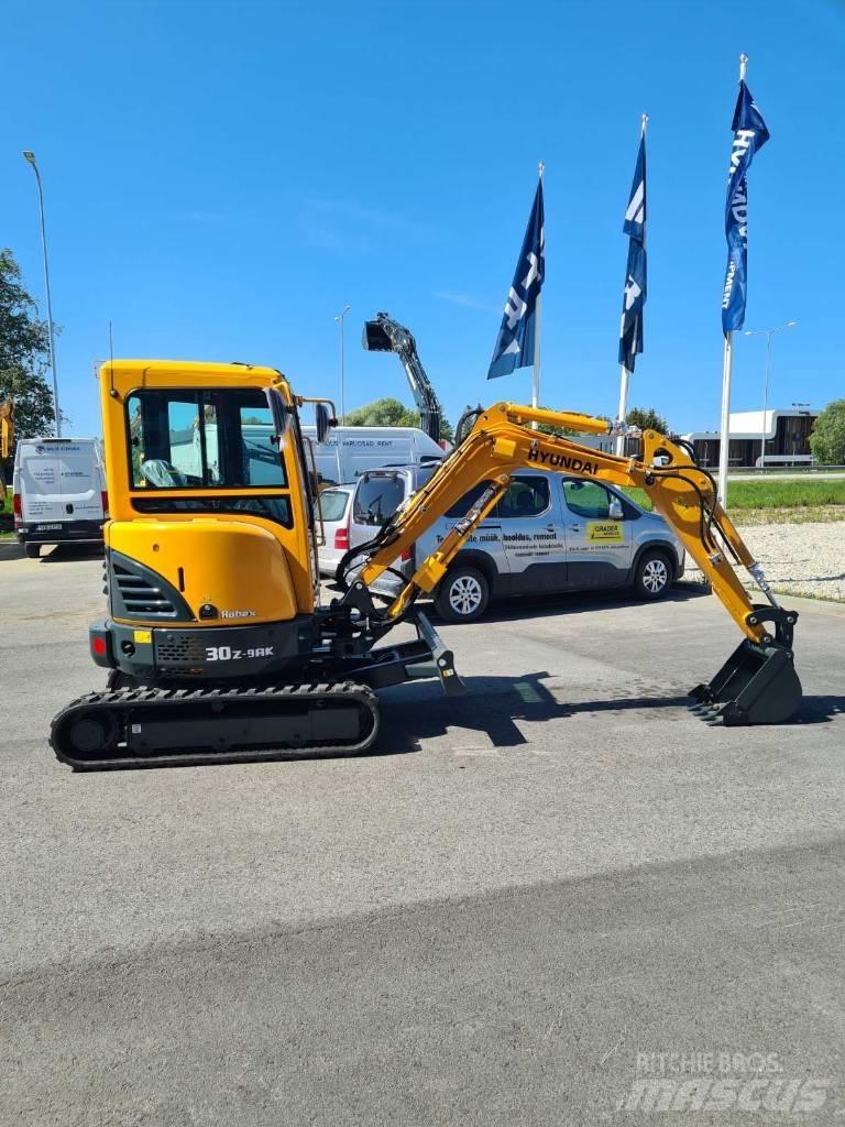 Hyundai R30Z-9AK Mini ekskavatoriai < 7 t