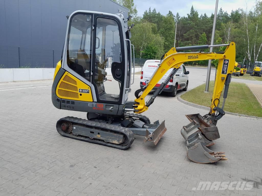 Wacker Neuson ET18 Vikšriniai ekskavatoriai