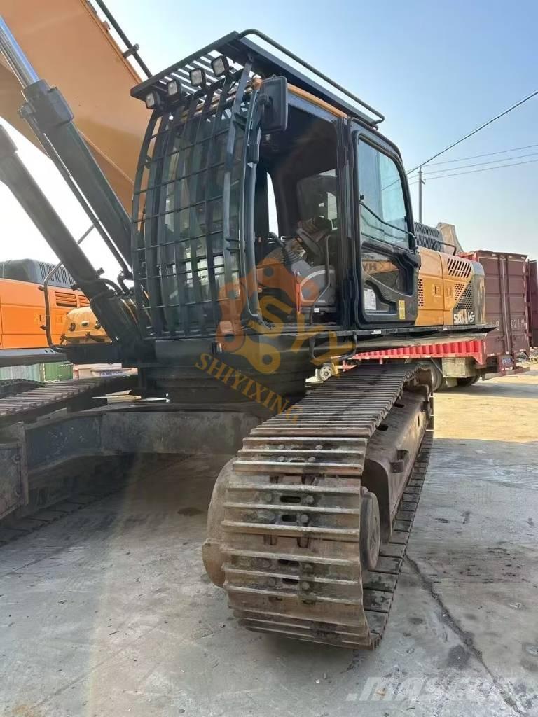 Hyundai Robex 520 VS Vikšriniai ekskavatoriai