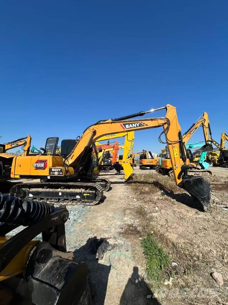 Sany 135c Vikšriniai ekskavatoriai