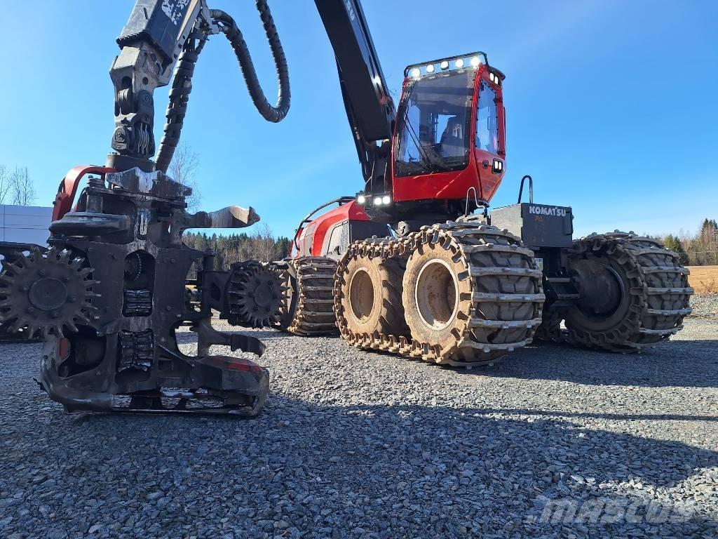 Komatsu 931 XC Miško technika (Harvesteriai)