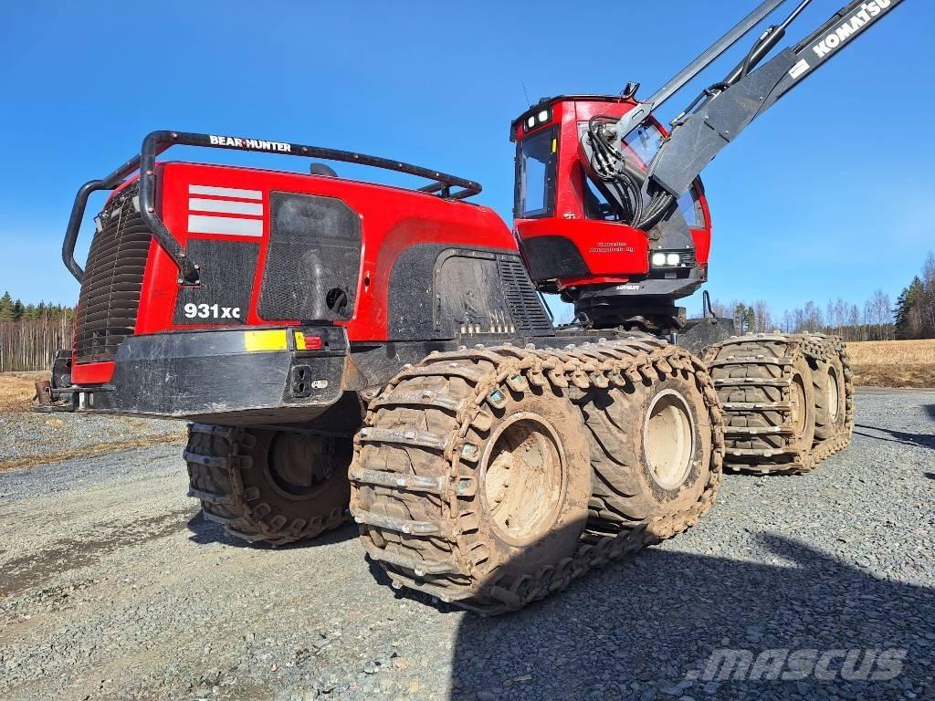 Komatsu 931 XC Miško technika (Harvesteriai)