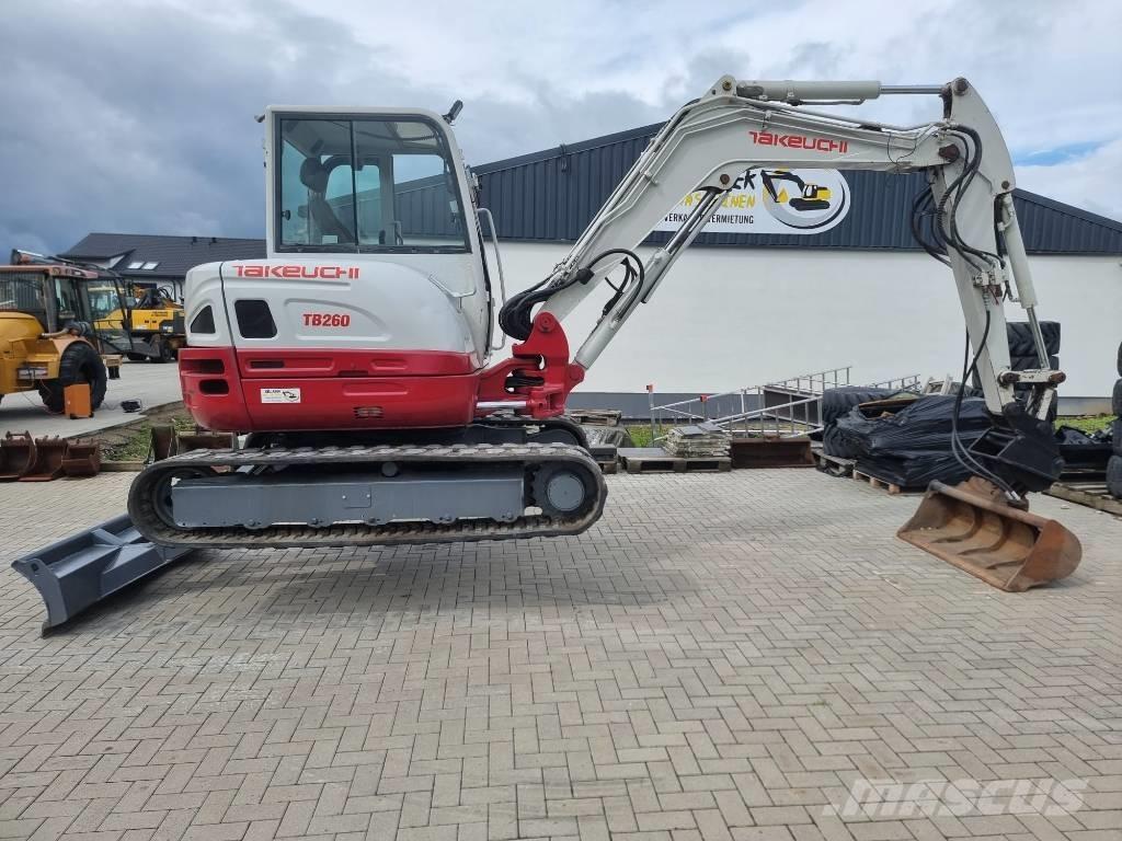 Takeuchi TB 260 Mini ekskavatoriai < 7 t