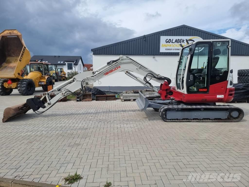 Takeuchi TB 260 Mini ekskavatoriai < 7 t