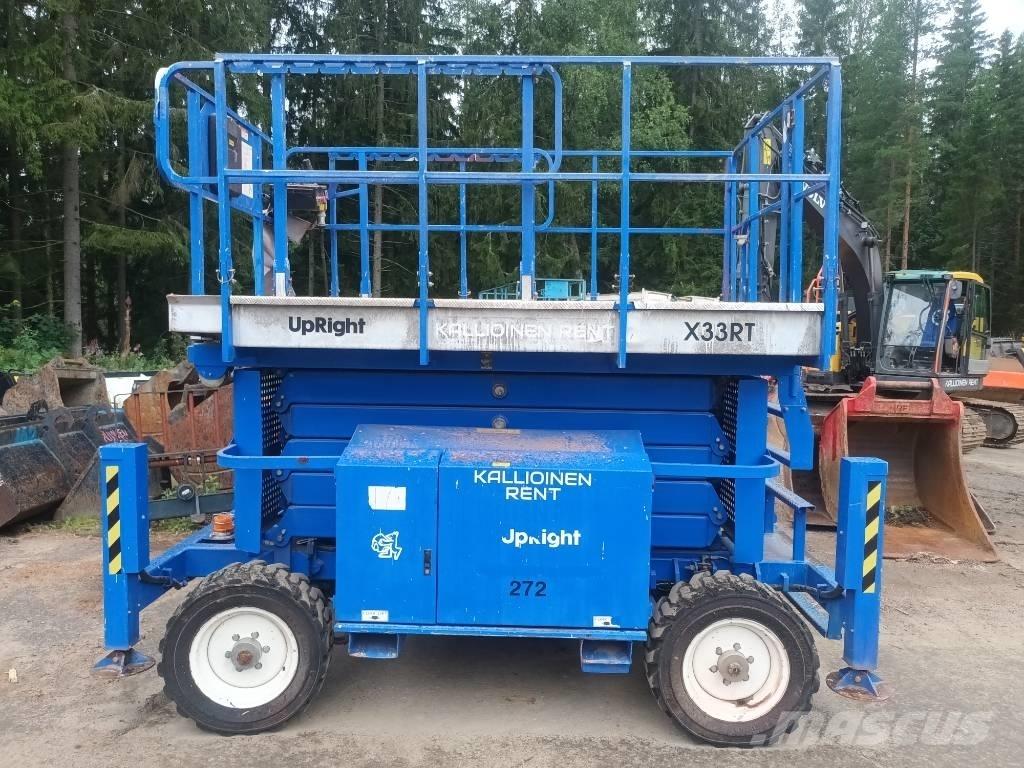 UpRight X33RT Žirkliniai keltuvai