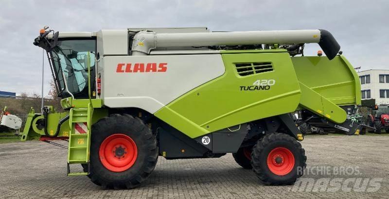 CLAAS TUCANO 420 Derliaus nuėmimo kombainai