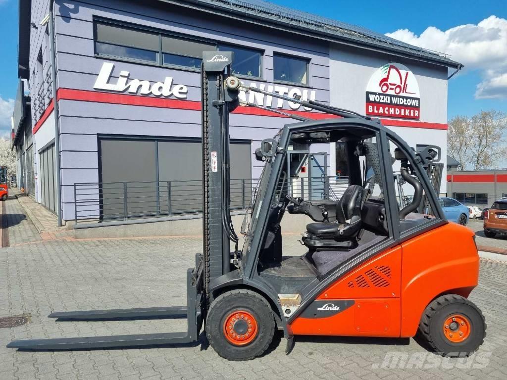 Linde H35D-02 Dyzeliniai krautuvai