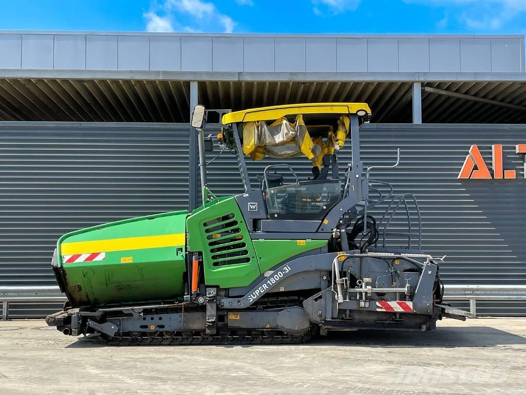 Vögele SUPER 1800-3I Asfalto klotuvai