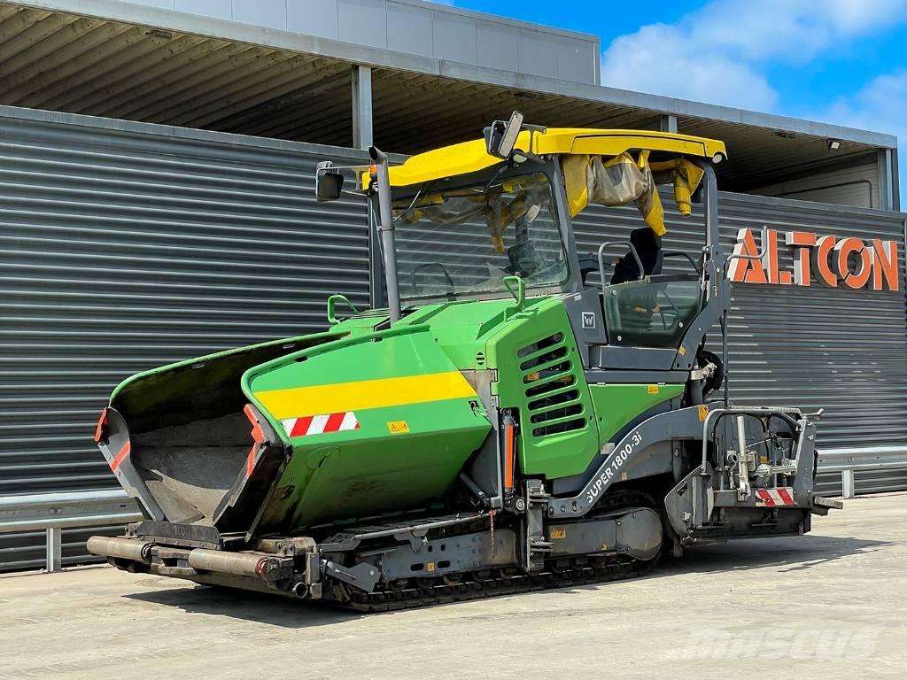 Vögele SUPER 1800-3I Asfalto klotuvai